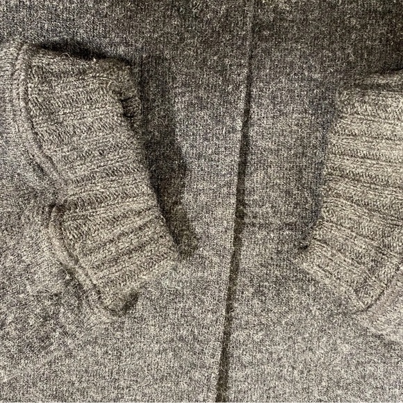 ARMANI COLLEZIONI Double Knit Wool Blend Long Jacket, Size Medium, $6590, WOW - Picture 10 of 10